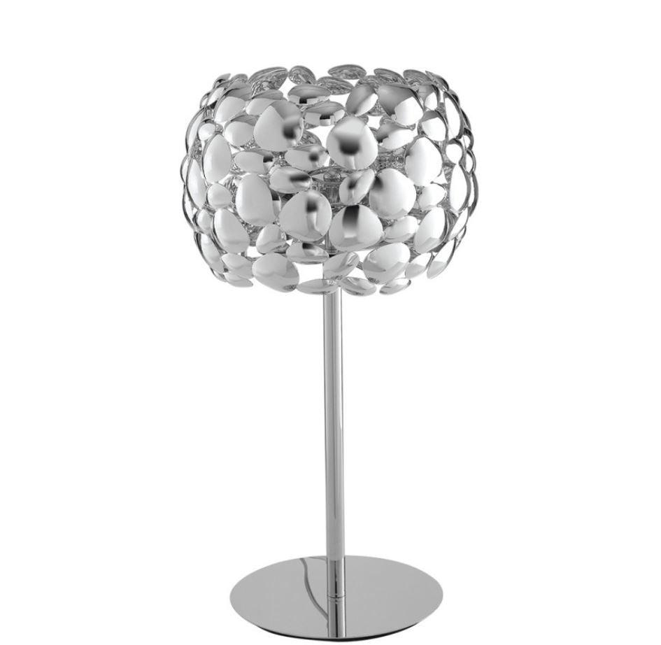 Lume grande metallo cromo o bianco forme tondeggianti 1XE27 non incl. DIONISO Lume grande metallo cromo o bianco forme tondeggianti 1XE27 non incl. DIONISO